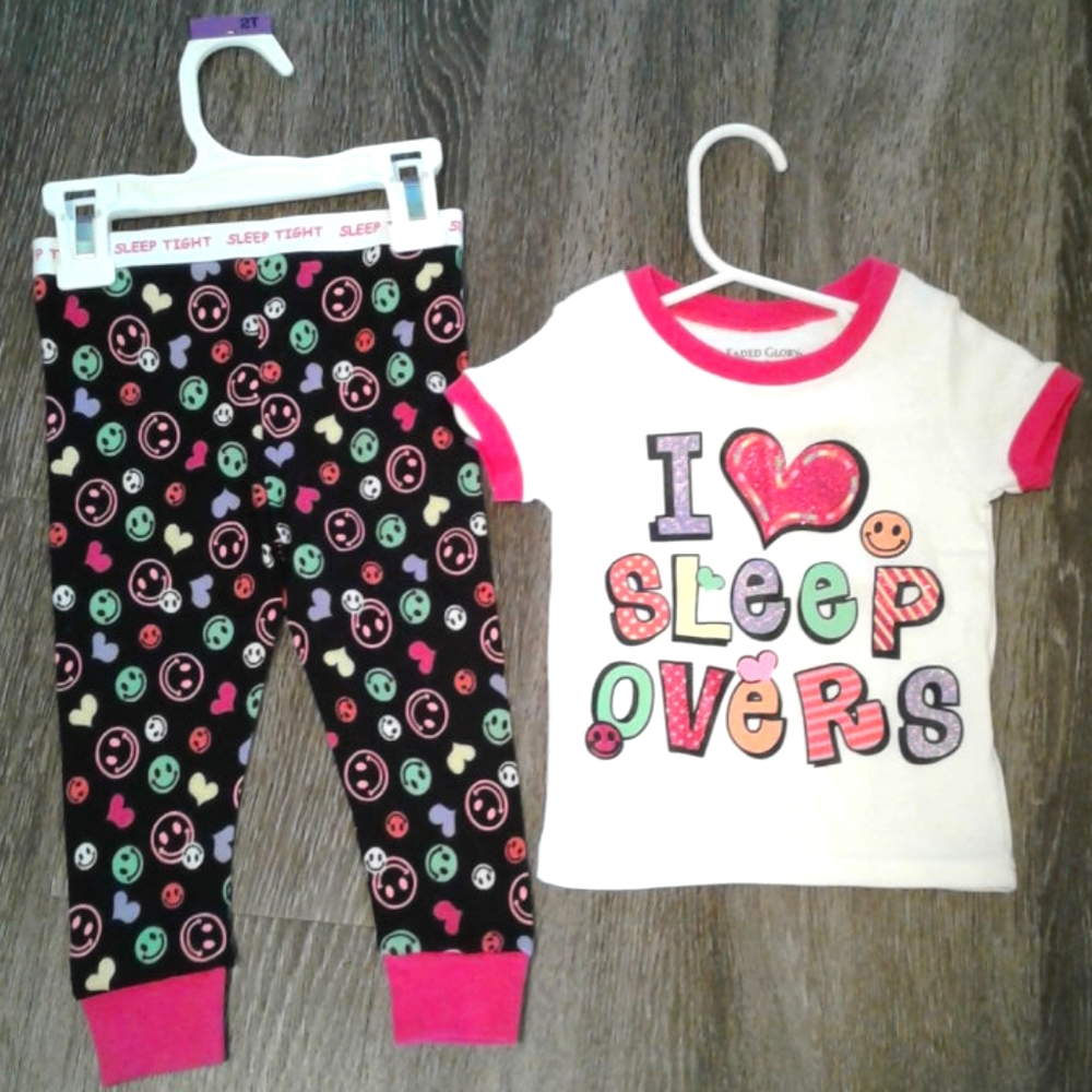 Girls cotton pj set